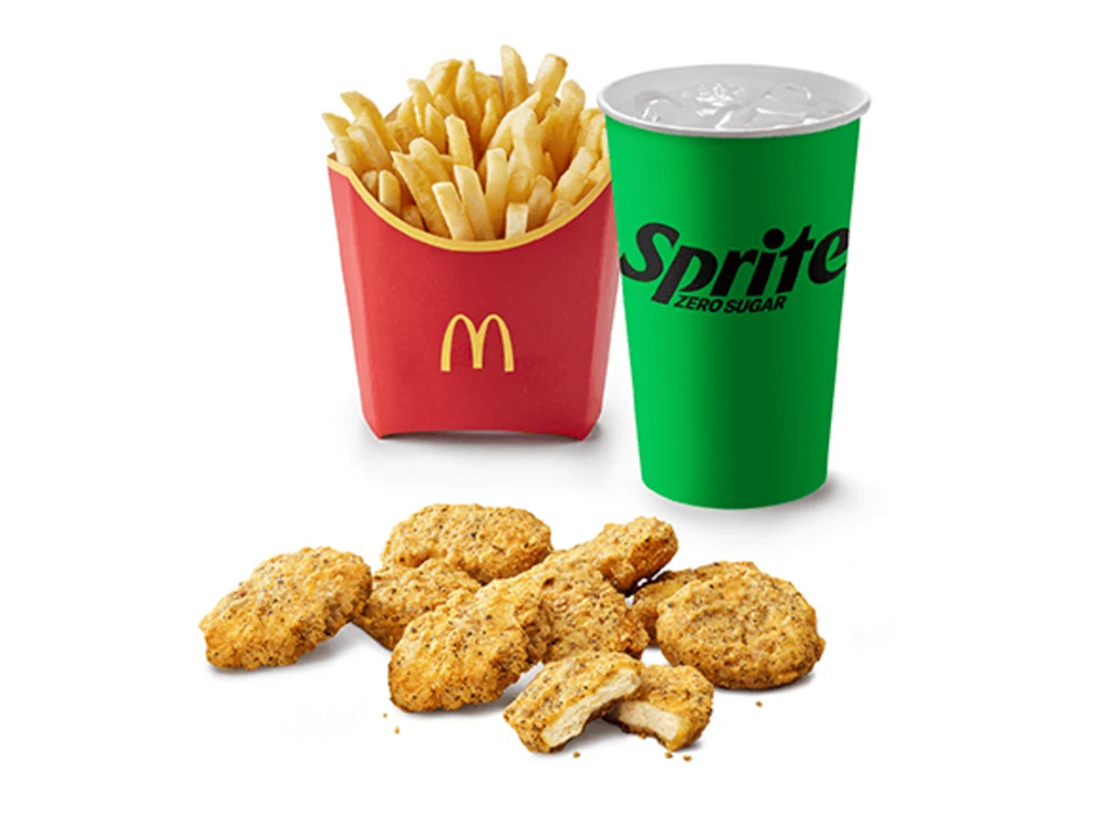 9 Garlic & Black Pepper Nuggets Meal