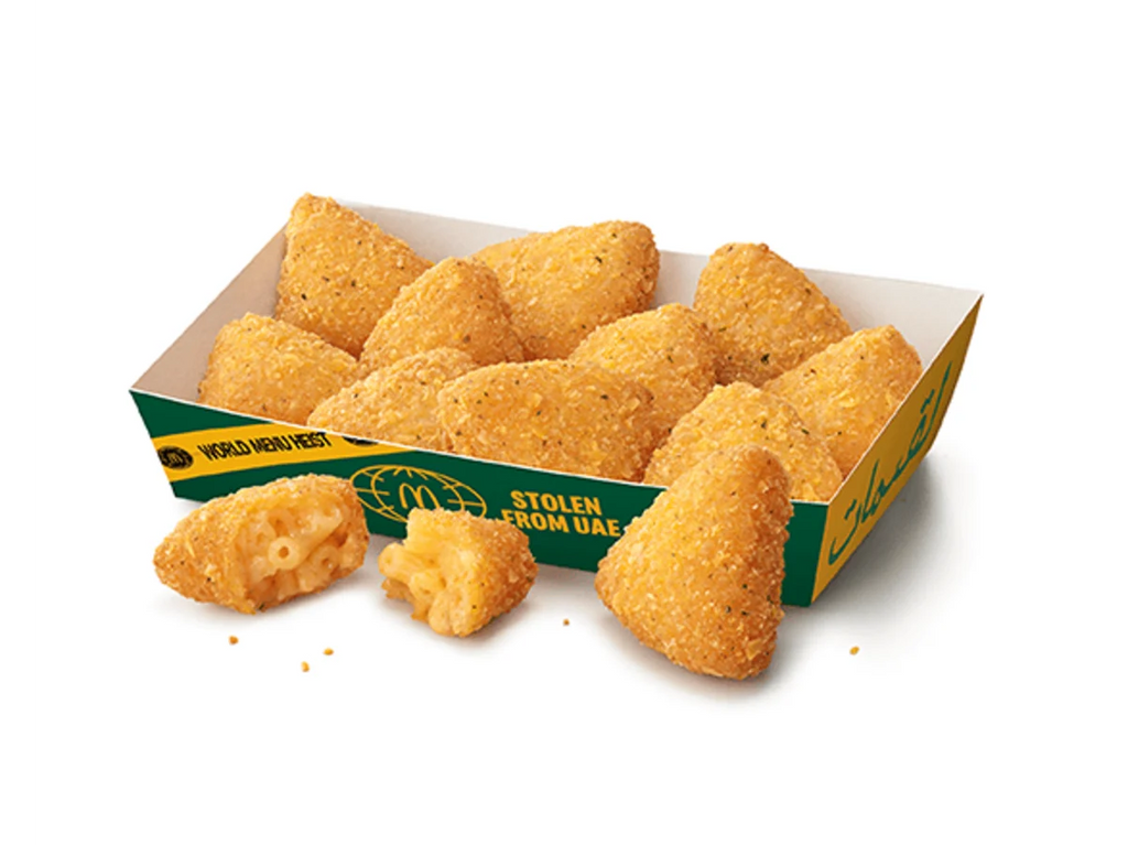 Mac N Cheese Triangles Sharebox