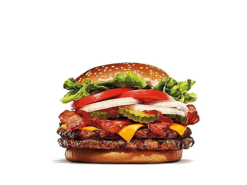 Double Whopper with Bacon and Cheese