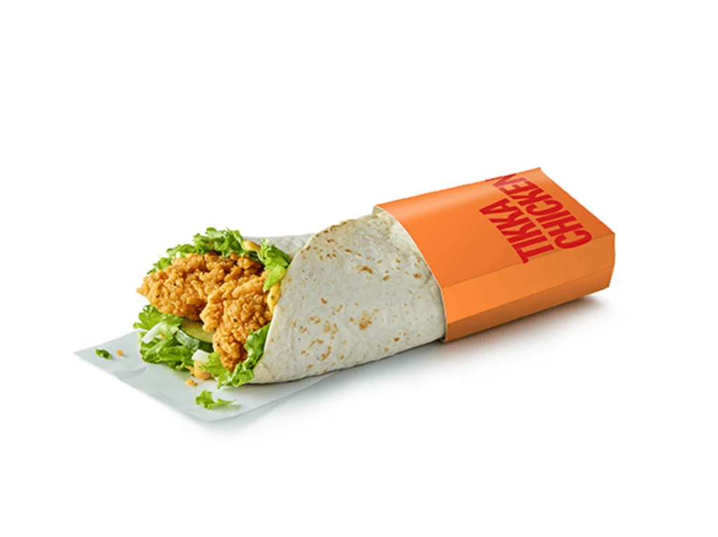 Tikka Chicken Wrap