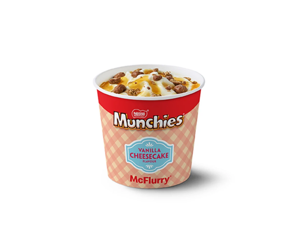 Munchies Vanilla Cheesecake McFlurry