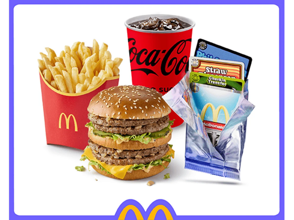 CARDS Double Big Mac Meal