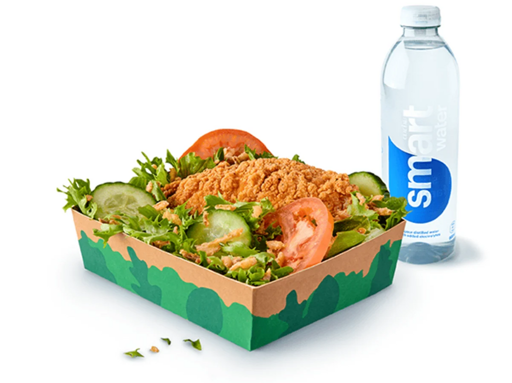 Crispy Chicken Salad Meal
