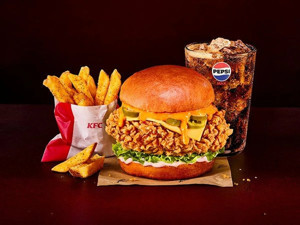 Daredevil Zinger Burger Meal🔥