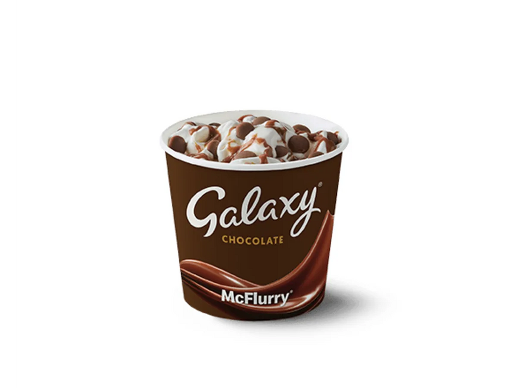 Galaxy Chocolate McFlurry