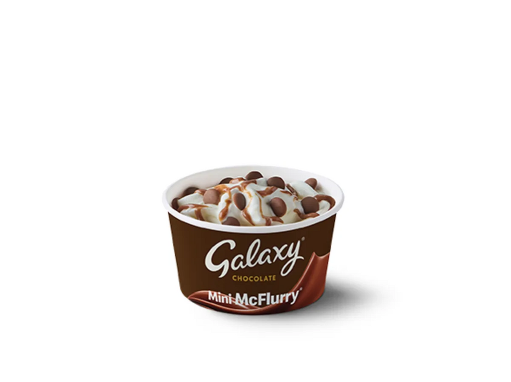 Mini Galaxy Chocolate McFlurry