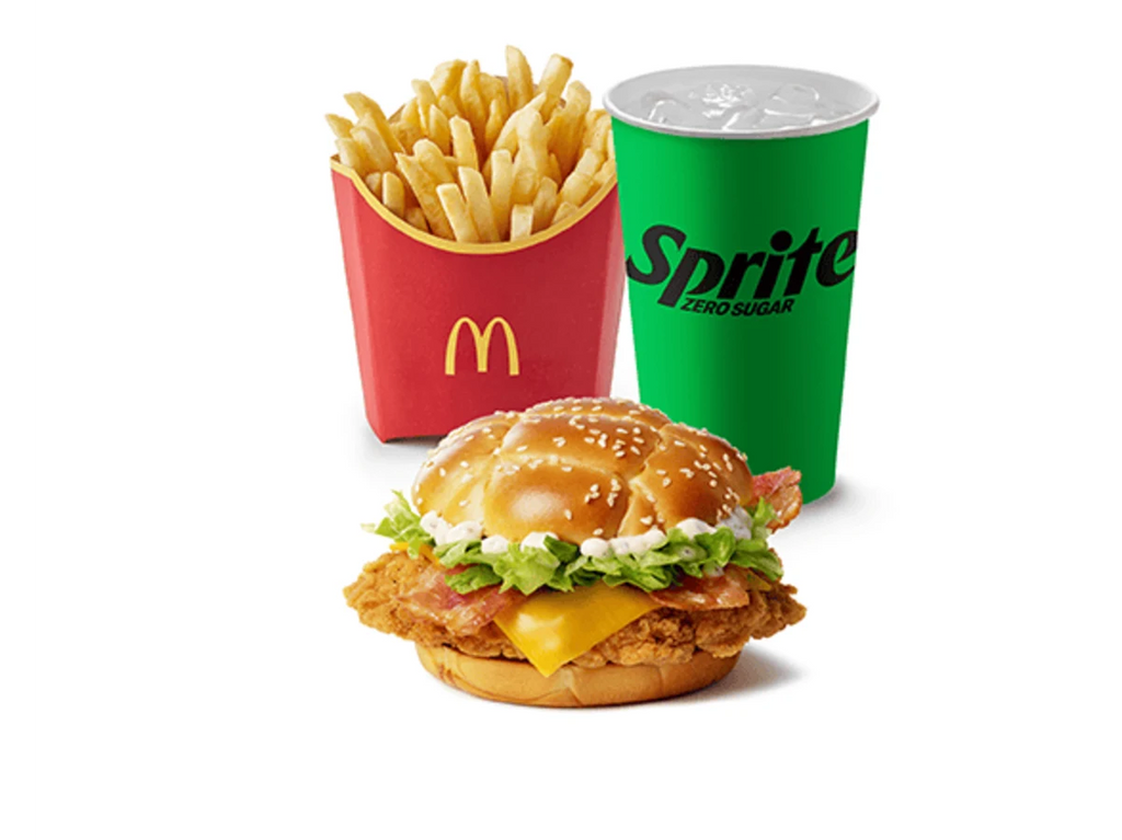 Cheese & Bacon McCrispy Meal