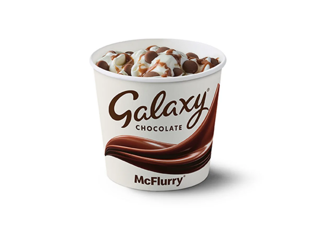 Galaxy Chocolate McFlurry