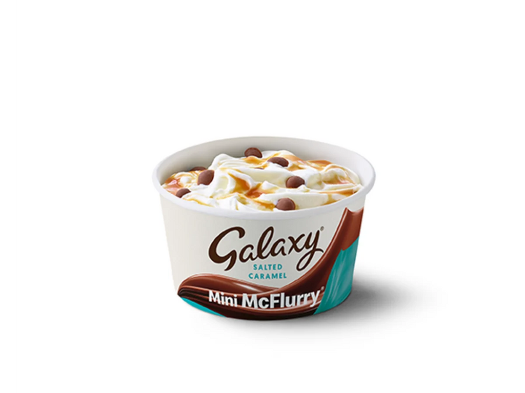 Mini Galaxy Salted Caramel McFlurry