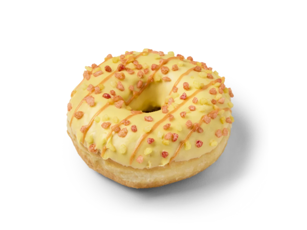 Mango & Passion Fruit Doughnut