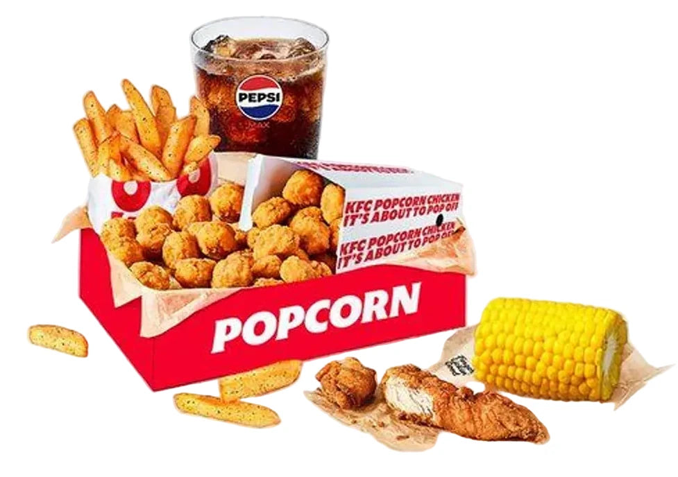Popcorn Chicken Box Meal