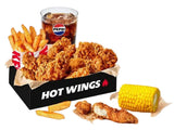 Hot Wings Box Meal 🔥