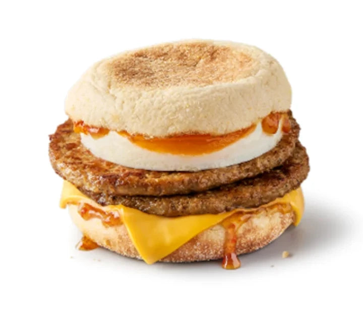 Hot Honey Double Sausage & Egg McMuffin