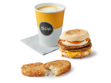 Hot Honey Double Sausage & Egg McMuffin Meal