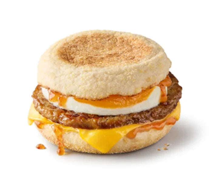 Hot Honey Sausage & Egg McMuffin