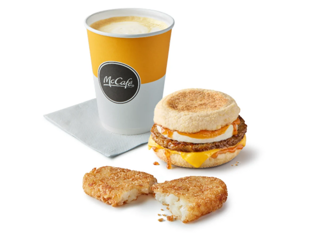 Hot Honey Sausage & Egg McMuffin Meal
