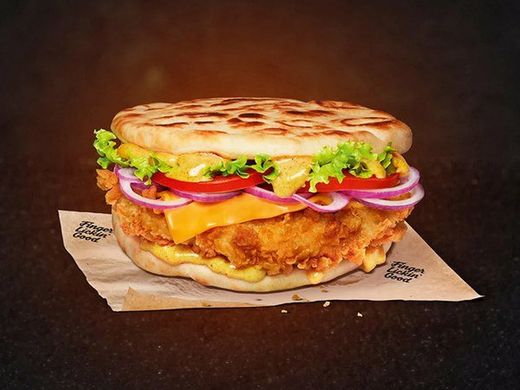 Tandoori Zinger Crispy Naan 🔥