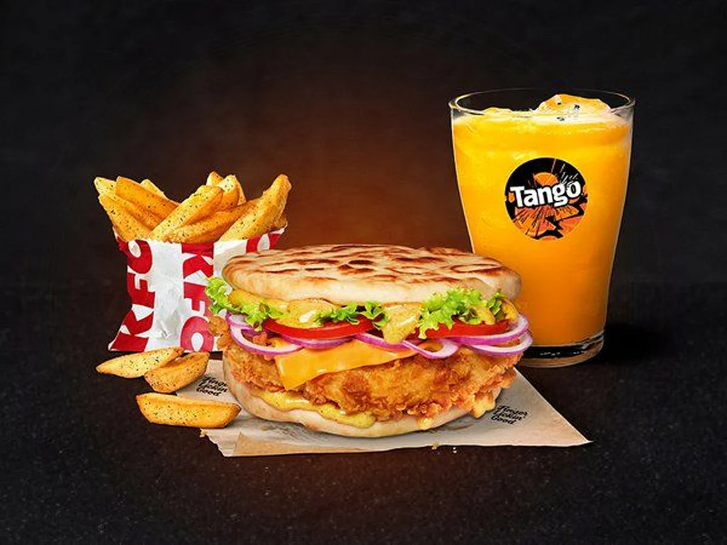 Tandoori Zinger Crispy Naan Meal 🔥