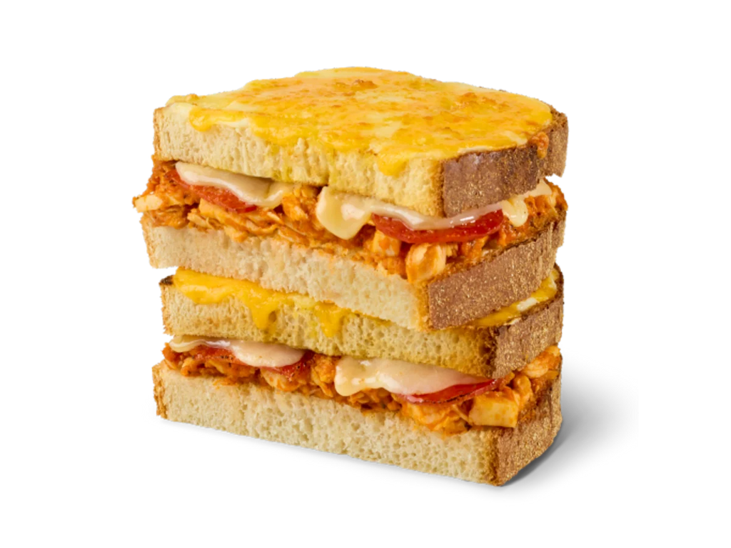 Chicken & Pepperoni Pizza Toastie