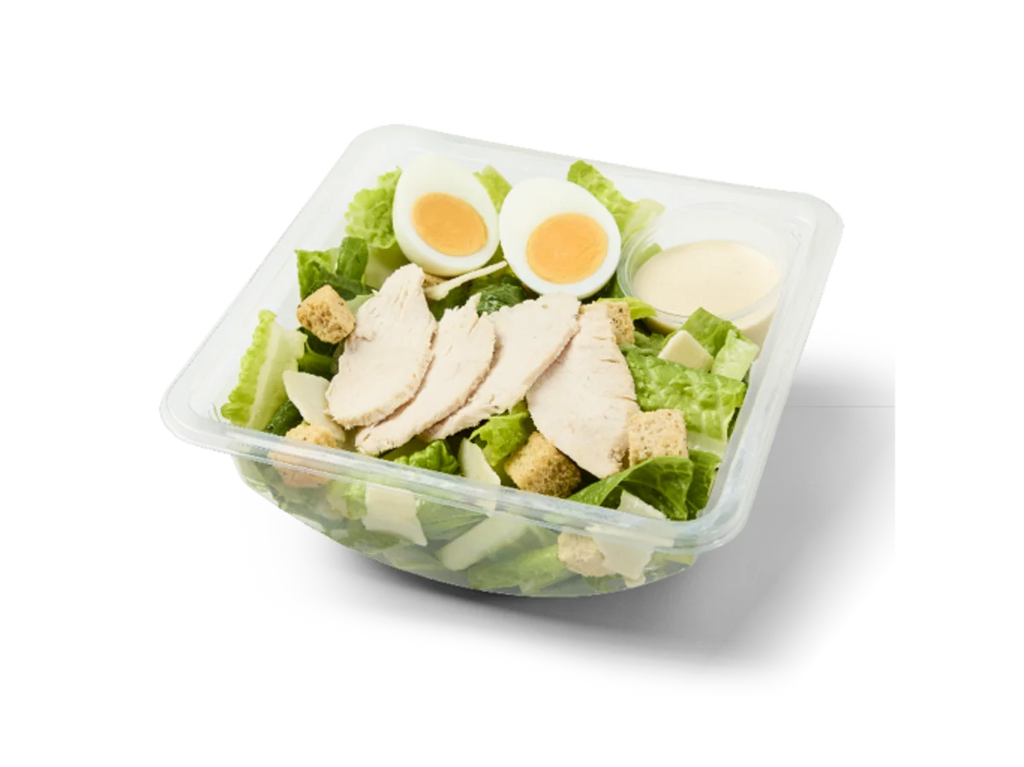 Chicken Caesar Salad with Egg