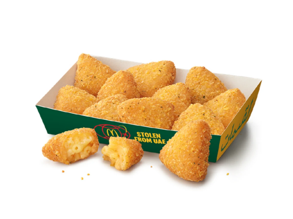 Mac & Cheese Triangles Sharebox