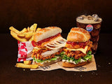 Mozzamelt Burger Meal