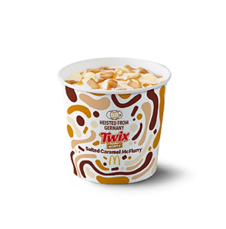 Twix White Salted Caramel McFlurry