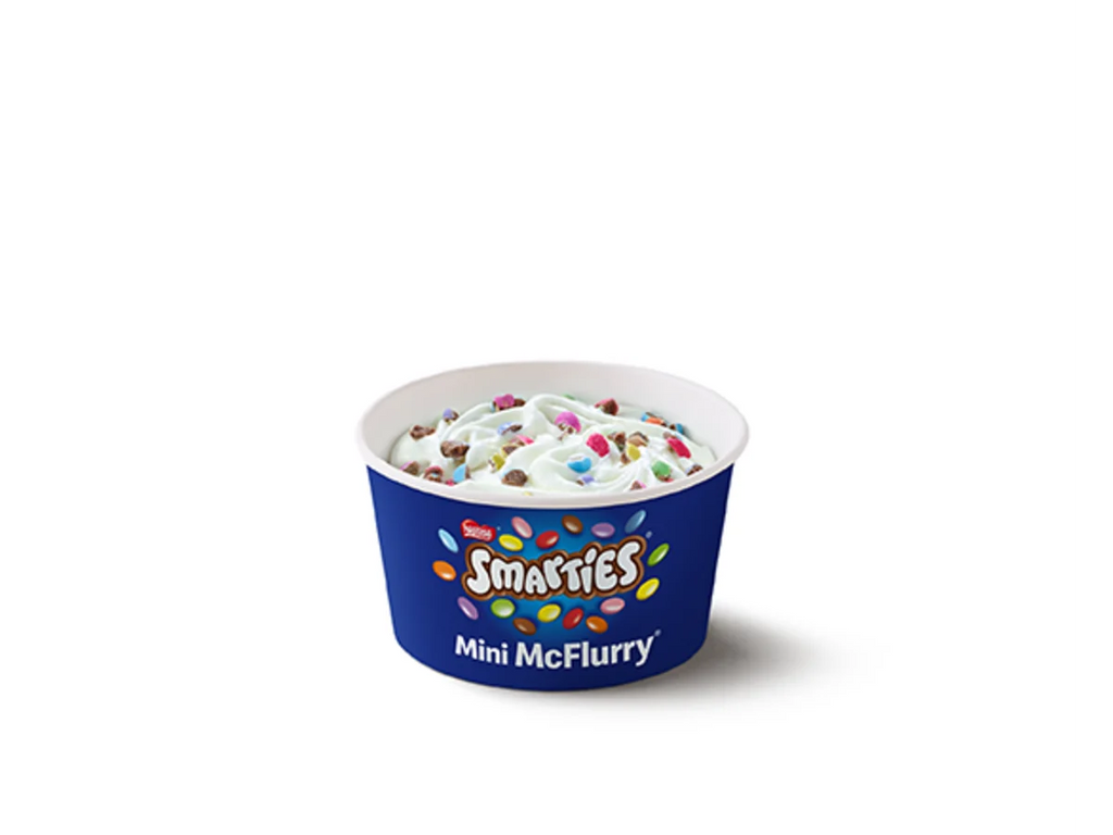 Mini Smarties McFlurry