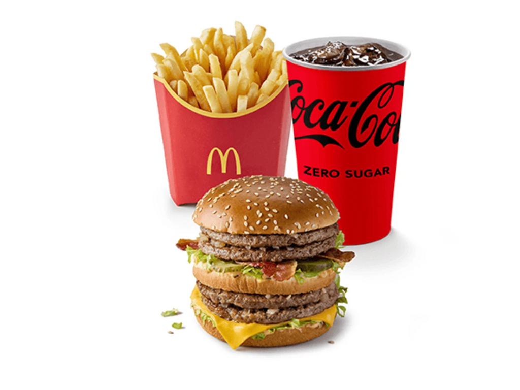 Double Big Mac with Bacon Meal