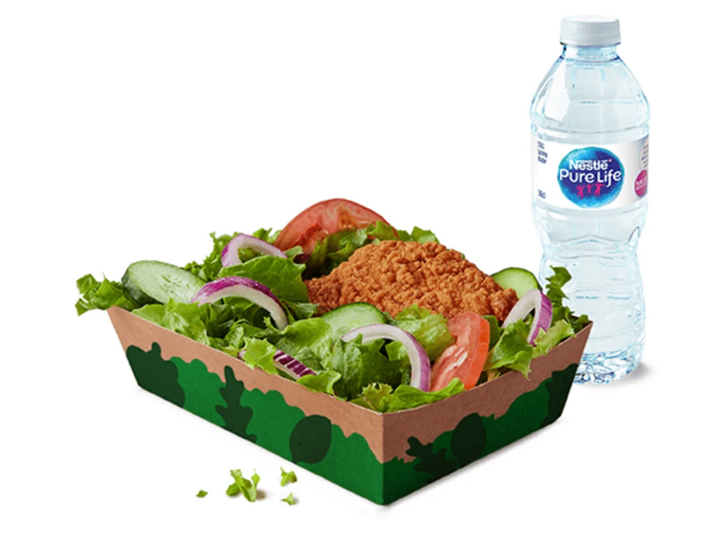 Crispy Chicken Salad Meal