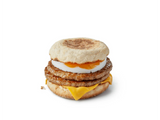 Double Sausage & Egg McMuffin