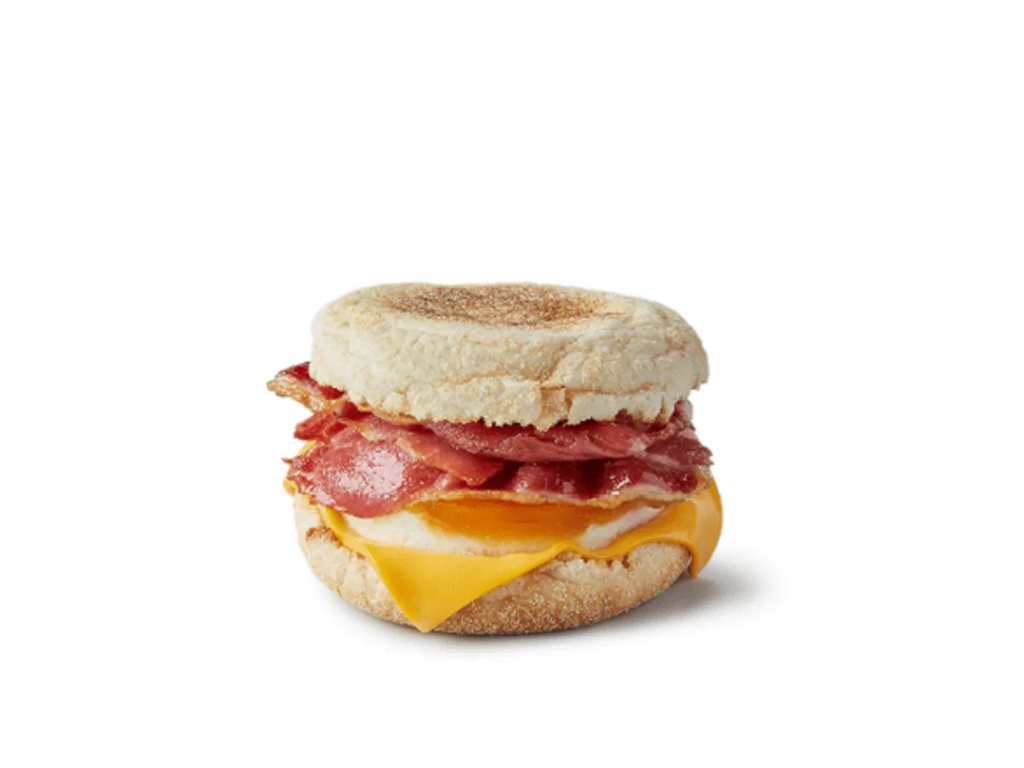 Double Bacon & Egg McMuffin