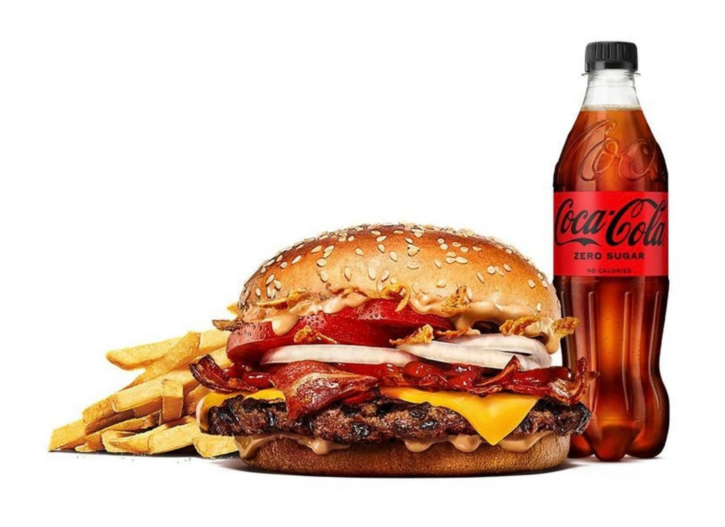 Smoky Bacon Whopper Meal NE GRUB