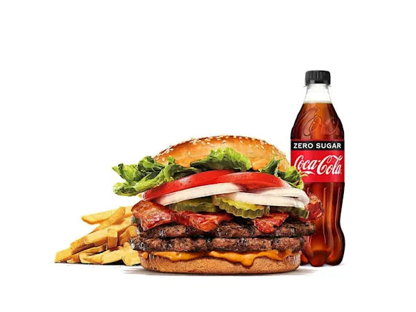 Spicy Mayo Double Whopper Meal