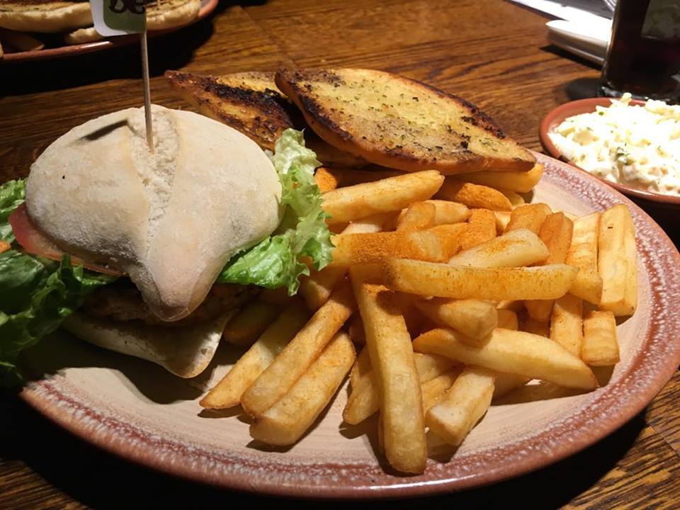 Portobello Mushroom & Halloumi Burger