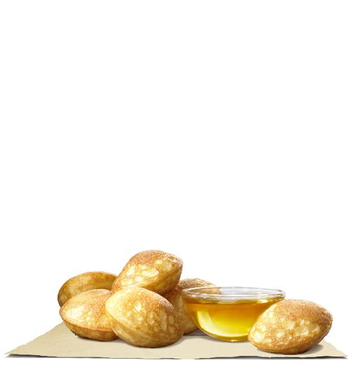 Mini Pancakes & Syrup