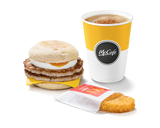 Double Sausage & Egg McMuffin Meal