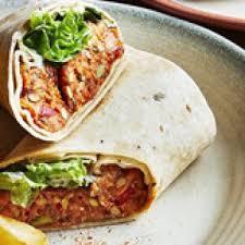 Sweet Potato & Butternut Wrap + 2 Regular Side