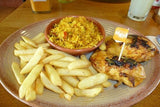 Chicken Butterfly + 2 Regular Sides