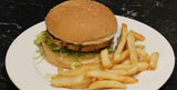 Beanie Burger + 1 Regular side