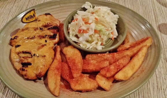 1/4 Chicken Breast + 2 Regular Sides