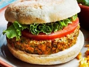 Sweet Potato & Butternut Burger + 1 Regular Side